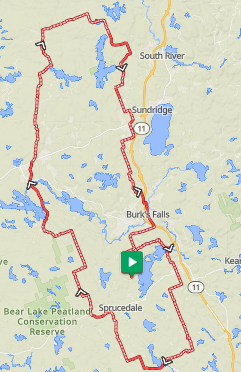 A big day of gravel cycling awaits on this epic tour of the Almaguin Highlands.